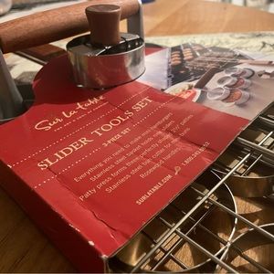 Sur La Table Slider Basket And Press Set